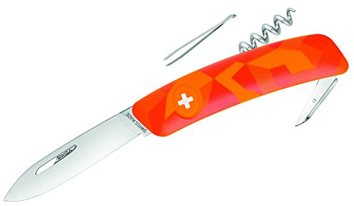 SWIZA 690108 Schweizer Messer C01 LUCEO, Camo Farn Orange, One Size