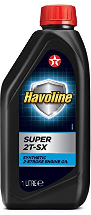 Texaco Havoline Super 2T-SX 2 Stroke Fully Synthetic Motorcycle Engine Oil - 1 Litre