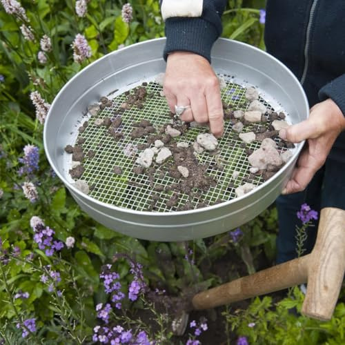 Nature Tamis pour terre - maille 12 mm