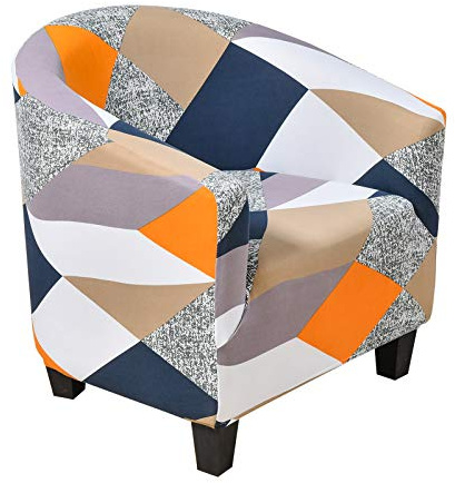 BEEK Armchair Cover Tub Chair Cover Armchair Cover Club Chair Cover Elastic Chair Cover