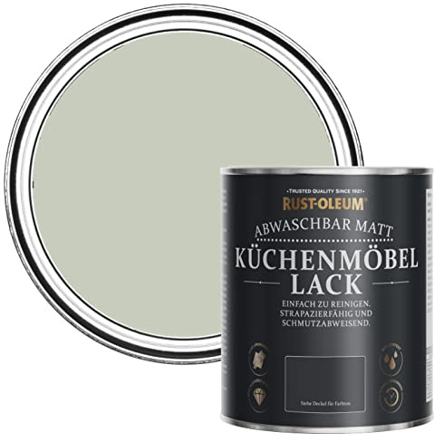 Rust-Oleum Light Green Kitchen Cupboard Paint in Matt Finish - Aloe 750ml