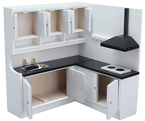 Puppenhaus Küche, Miniaturmodell Miniaturküche Feine Verarbeitung für Esszimmer für Dolly House