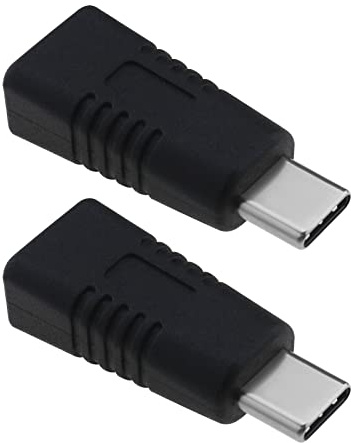eMagTech 2 Piezas Tipo-C Macho A Mini USB Hembra Adaptador Compatible con Carga Y Sincronización de Datos Convertidor de Conector para Teléfono Móvil Tableta Cámara Digital Auriculares Bluetooth
