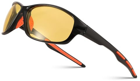 FEISEDY Sonnenbrille Herren Polarisiert Fahrradbrille Sportbrille B0035 | UV400 Schutz für Fischen Fahren Laufen Golfen