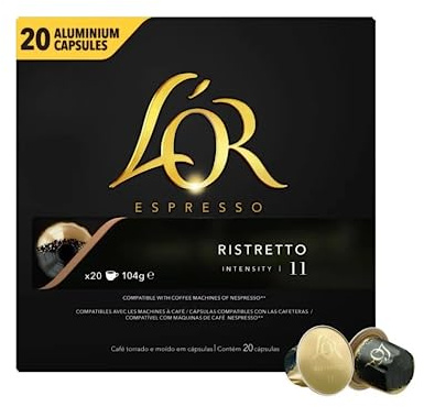 Kaffee L'OR Espresso Ristretto intensität 11-20 kapsel