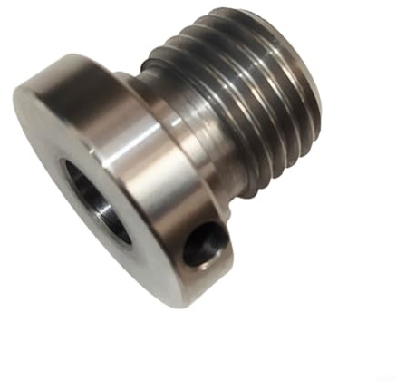 Adaptateur de mandrin de tour à bois, adaptateur de broche à filetage à vis, outil de conversion professionnel robuste, adaptateur de mandrin de tour à bois pour tour à bois (33 mm à 25 mm)