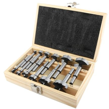 12 pezzi/set punta da trapano multi-dente lavorazione del legno acciaio ad alto tenore di carbonio noioso punta da trapano legno autocentrante sega a tazza strumento di taglio, 12 pezzi