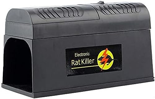 Electronic Mouse Trap, Reusable Electric Rat Mouse Traps, Hige Voltage Killing Trap, Mousetrap Killer, Mice Rodent Catching Catcher