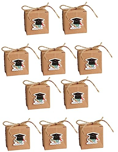 Amosfun 40 Stück Geschenktüten Für Abschlussgeschenke Geschenkboxen Für Abschlussfeiern Partyzubehör