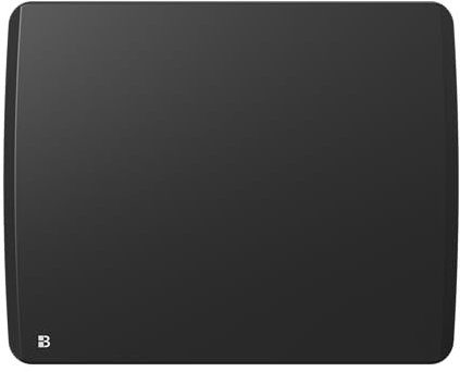 BESTHERM - Radiatore elettrico fisso a inerzia secca ceramica 1000W Bestherm ARIA orizzontale nero