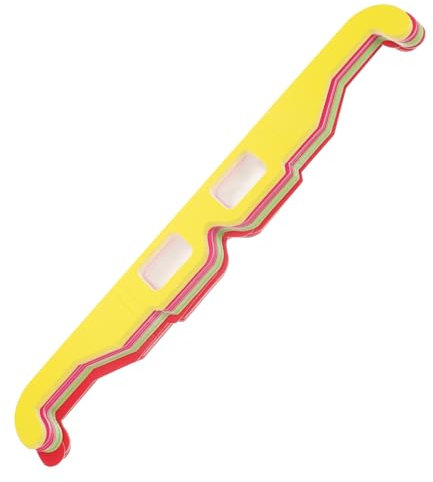 Abaodam 3D-diffraktionsbrillen 20 Stück Regenbogen Rave Party Brille Aus Papier 3D-prismengitter Für Club Konzert Und Weihnachtsbeleuchtung
