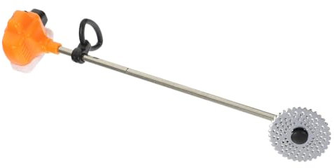 TOYANDONA Miniature Pvc Mower Model Lawn Mower Garden Tool for Dollhouse Accessories for Miniature Decor Imaginative Play for Boys and Girls Collectors