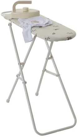 VERTBAUDET Table à Repasser en métal Retro Flower écru TU