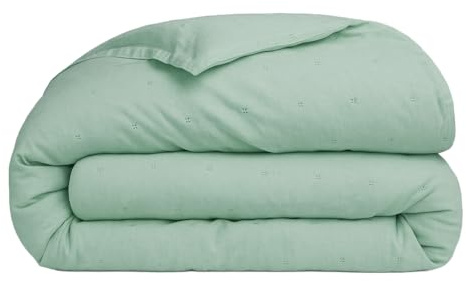Trapuntino Matrimoniale Primaverile Estivo Copriletto Trapuntato Imbottito Autunnale Mezza Stagione Super Soffice Quilt Trapunta Leggera Certificato OEKO-TEX 2 Piazze mod. SOFT - Verde Salvia
