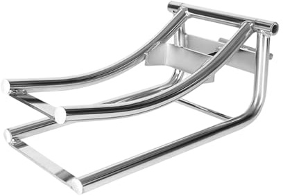 Soporte de reparación de neumáticos – 38x24x16cm de acero inoxidable ajustable ascensor, reemplazo de neumáticos, herramienta de asistencia | Robust 60kg carga, altura ajustable para el mantenimiento