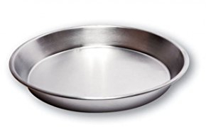 TEGLIA RUOTO PER PASTIERA 2 PZ IN ALLUMINIO CROSTATA DOLCI TRADIZIONE NAPOLETANA (30 CM)