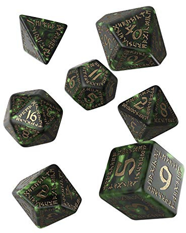 Q Workshop RUN98 - Bouteille de Sauce Runic Verte/Or (7)