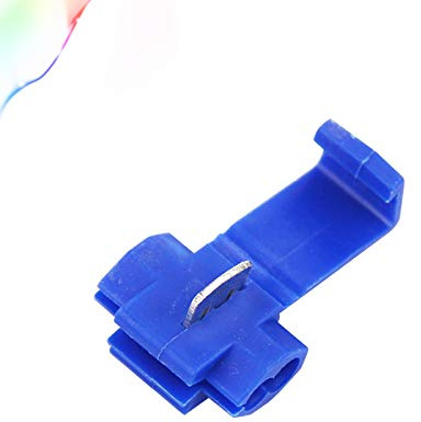 50 Stück Abzweigverbinder Stromdiebe Schnellverbinder Klemmverbinder Rot/Gelb/Blau