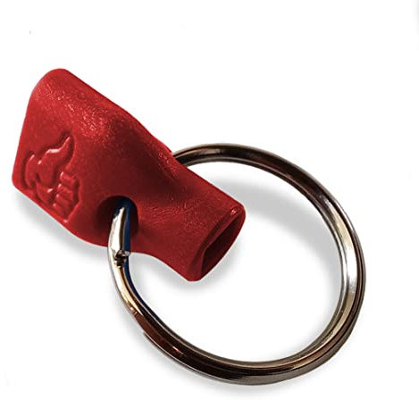 Plumb Chum Mini, Gas and Electricity Meter Box Key, Radiator Bleed Key and Hex Bit Holder/Screwdriver (red)