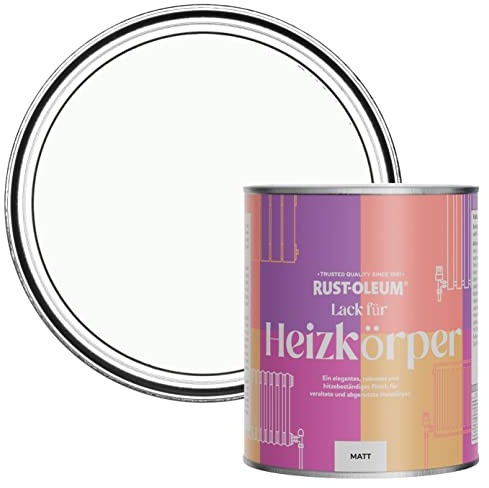 Rust-Oleum Off White Radiator Paint in Matt Finish - Moonstone 750ml