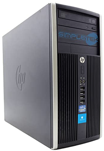 HP PC Tower 6200 Pro MT Core i3 Windows 11 Pro | 8GB RAM SSD 240GB | Seriale RS232 Computer Fisso (Ricondizionato)