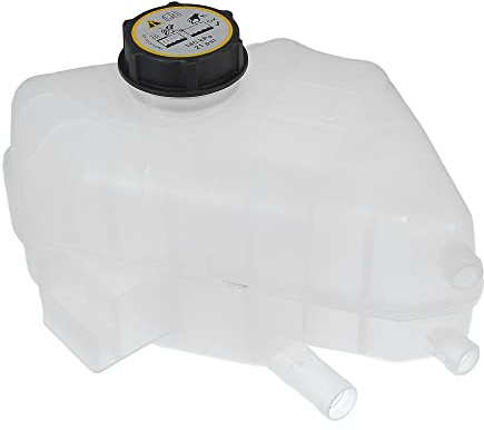 QUARKZMAN Radiatore Raffreddamento Espansione Serbatoio Con Tappo 1 Pezzo | Materiale: Plastica. Colore: Bianco. Dimensioni: 25x20x10cm. Numero Parte: 1504818. Per Ford Fiesta MK7 1.25 44Kw 2008-.