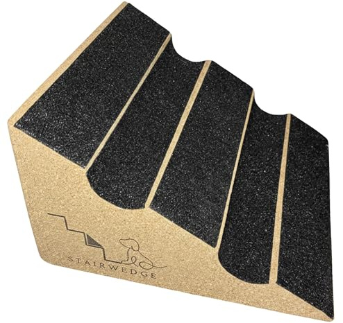 Simplify Scale per cani, trasforma le scale in una rampa facile, ecologica, per interni ed esterni, resistente e durevole, con impugnatura antiscivolo, per cuccioli, anziani, animali domestici