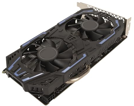 Asixxsix GTX 1060 Graphics Card, GDDR5 192Bit 8008MHz Memory Frequency, 4K HDR Technology, Dual Fan Cooling, Compatible with GTX 1060 Gaming (GTX 1060 3GB)