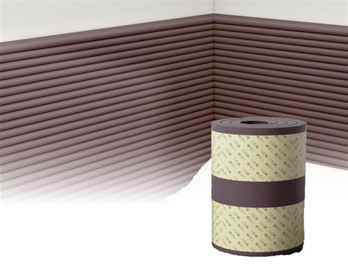 GZGLZDQ 3D Wandkissen Selbstklebend, Wandverkleidung Selbstklebend Für Bettkopfteil Oder Aufprallschutz, Polsterpaneel Wand Für Wanddeko Schlafzimmer Wohnzimmer(Brown,60cmx2m)