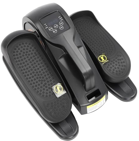 Under Schreibtisch Ellipsentrainer, Unter dem Schreibtisch Elliptical Machine Sitzende Pedal Exerciser, Pedaltrainer mit Fernbedienung und LED-Bildschirm