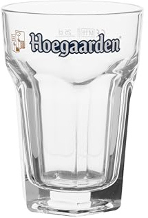Belgian Beer Glasses HOEGAARDEN Original set med 6 Hoegaarden ölglas, 25 cl