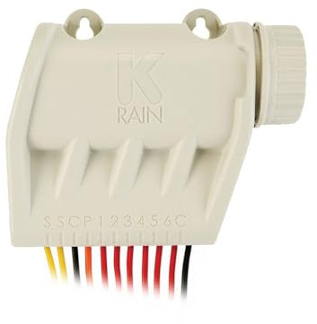 Suinga Programador de Riego a Pilas por Bluetooth K-Rain BL-KR 1 Estación | Controlador Inalámbrico de Riego Automático con App | Memoria No Volátil | Compatible con Solenoide de 9v