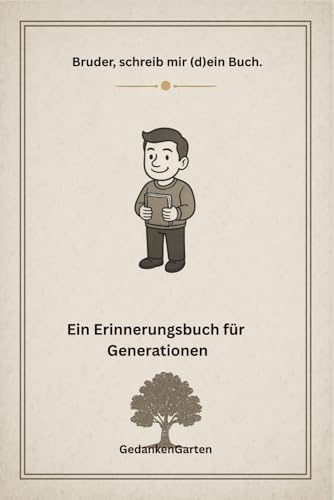 Bruder schreib mir dein Buch: Ein Erinnerungsbuch für Generationen (Ein Erinnerungsbuch für Generationen - Schreib mir dein Buch, Band 8)