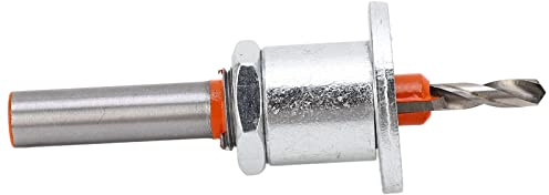 Lazmin112 STRUMENTO DI Perforazione Regolabile, Punta per Trapano SvaSatore 4,0x8 Mm Con Arresto per Trapano, Rimozione Affidabile e Rapida Dei Trucioli