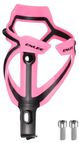 QUARKZMAN Porte-Bidon De Vélo Léger Support À Bouteille pour Vélo Porte-Gobelet pour VTT Route Gravel Rose