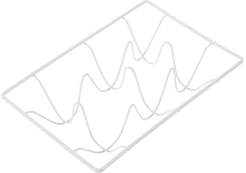 Uonlytech Huevera para Refrigerador Capacidad para 6 Huevos Organizador de Almacenamiento Resistente y Reutilizable Soporte para Nevera Rejilla Protectora Adecuado para Cocina