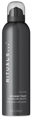 Rituals Homme Duschgel, Schaumgel mit Zedernholz und Vitamin E Komplex, 200 ml