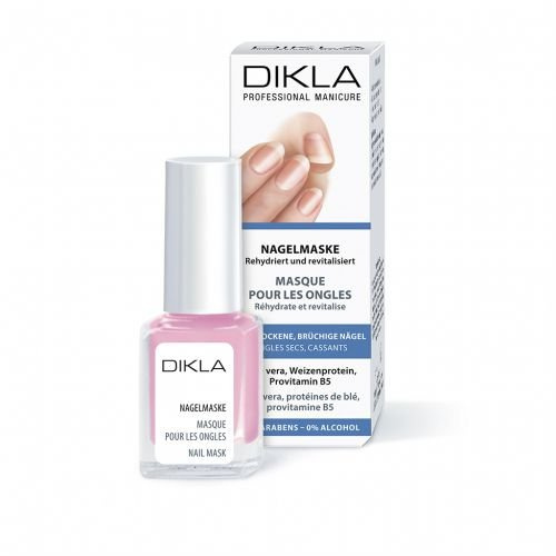 DIKLA Nagelmaske 12ml - Intensive Feuchtigkeit für trockene, brüchige Nägel - mit Aloe Vera & Provitamin B5