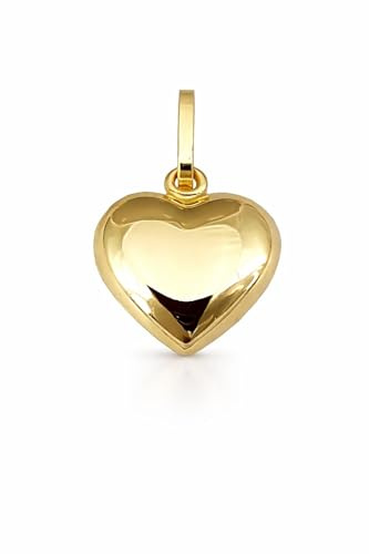Anhänger Herz Gold 333 8 Karat Herzchen Qualität Gelbgold Damen
