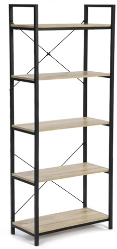 IDMarket - Etagère 5 Niveaux Detroit Design Industriel 170 cm