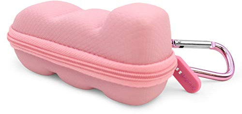 CASEMATIX Pink Asthma Inhaler Travel Case, Includes Case Only