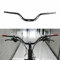 HEZHU Mountainbike Links MTB 31,8 mm High Riser Lenker passend für 22,2 mm Links (Schwarz)
