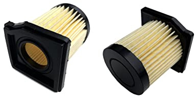 2 Stück Tuning Luftfilter 27mm Set passend für Hercules Prima 2 3 4 5 M2 M4 M5, Optima, MX1, Sachs 505/504 Mofa & Moped – Hochwertige Eckige Luftfilter