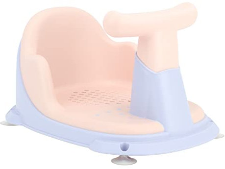 Baby-Badesitz, Sichere Saugnäpfe für Kleinkinder (Lila)