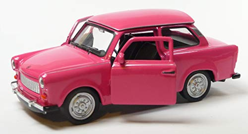 Generisch Trabant 601 Limousine Spritzguss 11cm (pink)