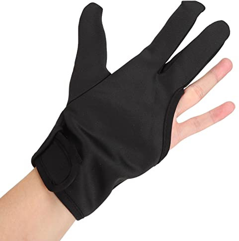 NutriEss Hitzebeständige Handschuhe, 2 Stück, Friseurhandschuh, 3-Finger-Haarstyling-Handschuhe, isolierte Schutzhandschuhe für Friseur, Lockenstab, Färben