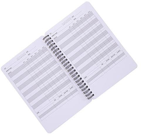 GRIRIW Gewichtheber-tagebuch Tragbares Trainingsjournal Fitness-protokoll Notizblock für Training Zieltagebuch für Fitness