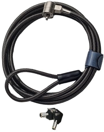 Câble antivol pour ordinateur portable avec trou de 6 x 2,5 mm