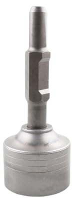 Helilyco Pilote de tige de terre 65 A pour perceuses standard, construction en acier allié, fonctionnement à une main pour installations électriques et de télécommunications