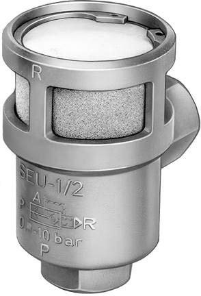 SEU-1/2 (6822) Schnell-Entlüftungsventil Ventilfunktion:Schnellentlüftung Betriebsdruck:0,3 bis 10